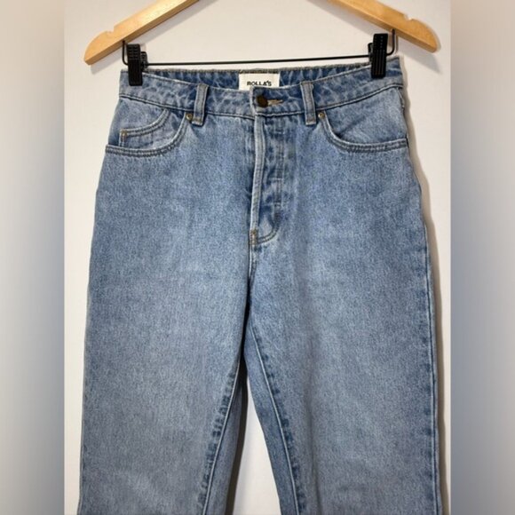 Rolla's Classic Straight Jeans High Rise Regular - Picture 6 of 8